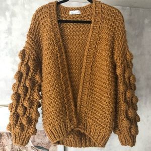 Chicwish Bubble Sleeve Cardigan